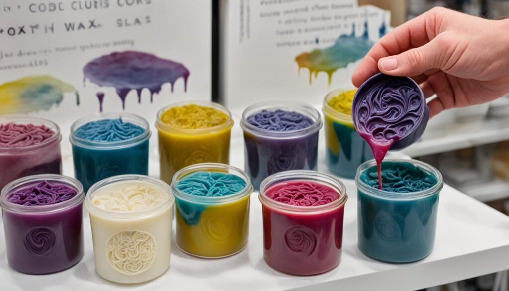 Pouring and Molding Naturally Dyed Candles