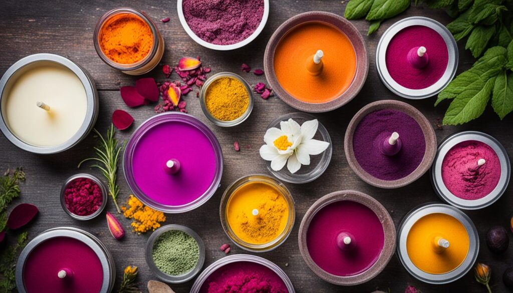 alternative natural candle coloring techniques