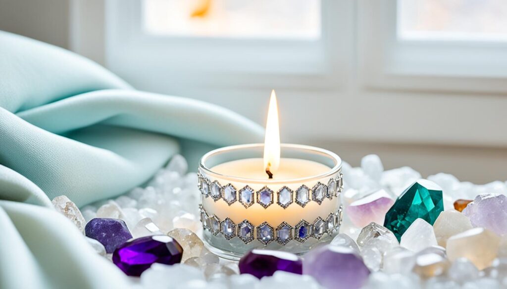 crystal candle tips