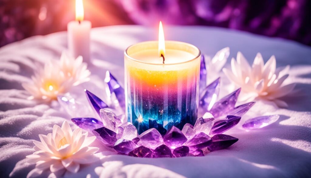 crystal candle tips