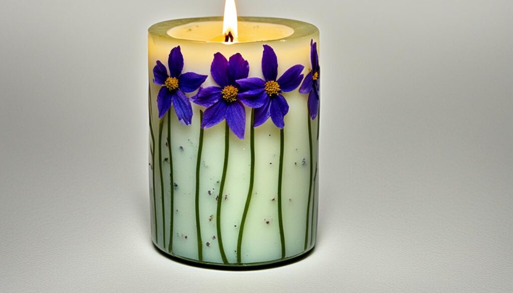 floral candle issues