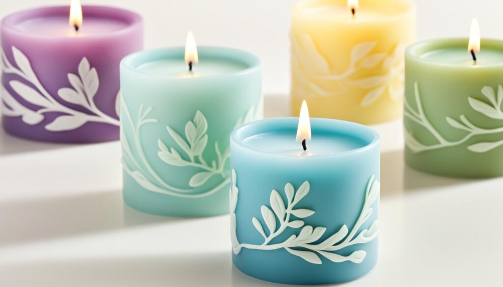 relaxation candle design inspiration