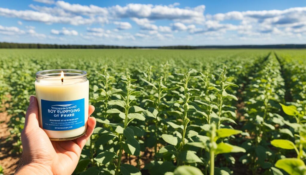 soy wax supports American farmers