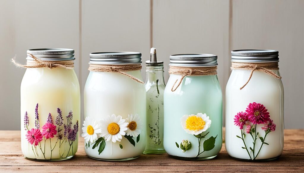 upcycled candle containers